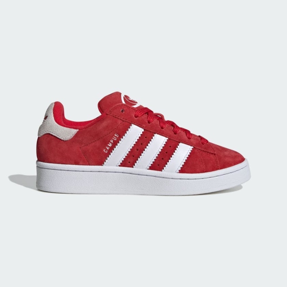 Adidas Campus 00’s J in Better Scarlet Red Suede unisex 4.5